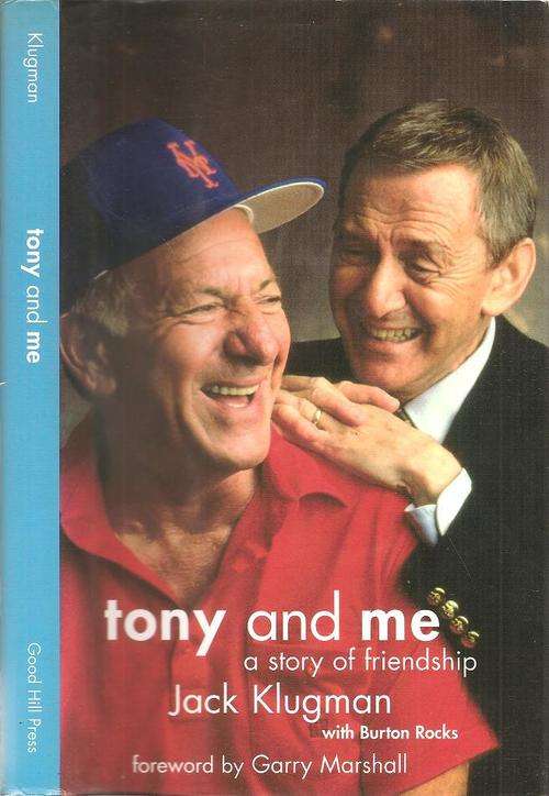 Tony and Me - a Story of Friendship - Jack Klugman with Burton Rocks **DVD Included**