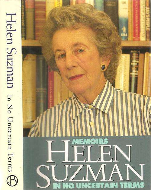 In No Uncertain Terms   By: Helen Suzman