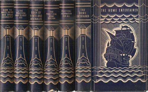 Odhams pre 1940s set Practical Information for All  Edited By: R. Edward Williams  (12 Volumes)