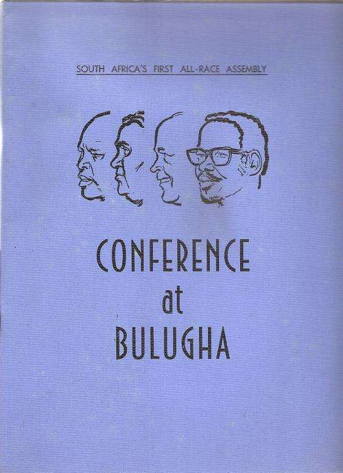 Conference at Bulugha - South Africa`s First All Race Assembly *** Scarce Africana***