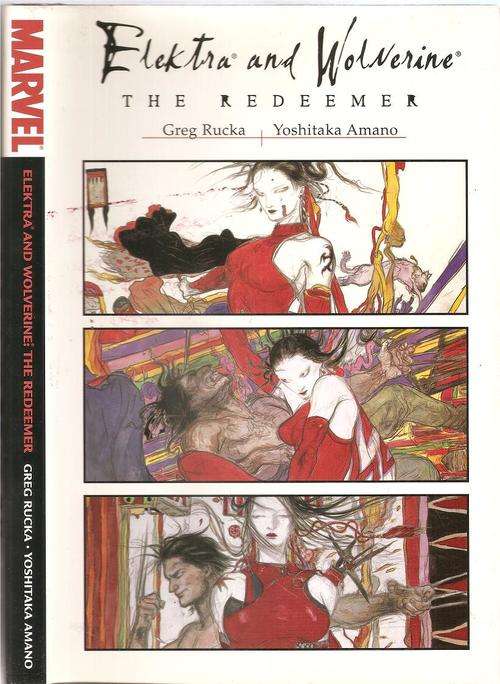 Elektra and Wolverine The Redeemer By: Greg Rucka and Yoshitaka Amano