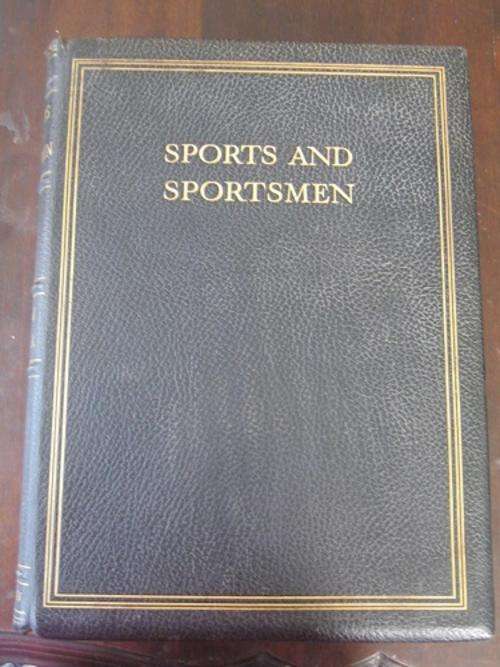 Sports and Sportsmen, South Africa compiled by Cape Times Full leather limited edition nbr 55/500
