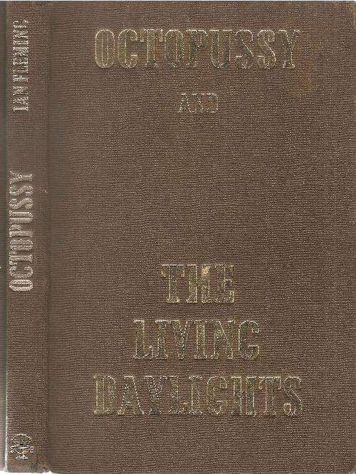 Octopussy & The Living Daylights  By: Ian Fleming  **First Edition**