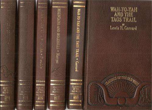 Classics of the Old West 11 Volumes  By: Time Life Books