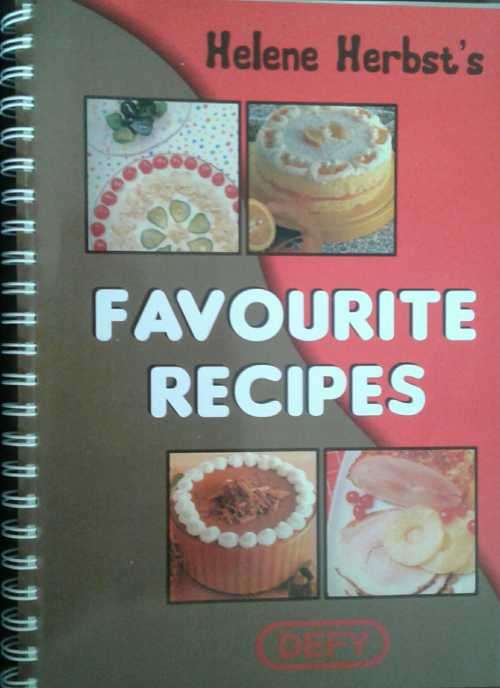 Helens Herbst`s Favourite Recipes published by Defy **SIGNED COPY**