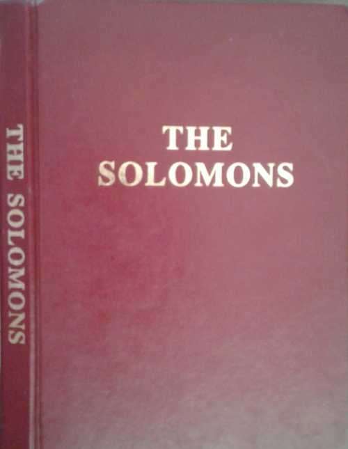 The Solomons The Genealogical Tree & Short History of The Solomon Family in South Africa