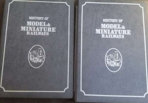 History of Model and Miniature Railways by new English Library, 2 volumes complete with index