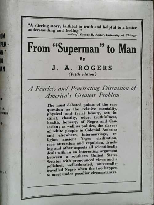 From `Superman` to Man by J A Rogers