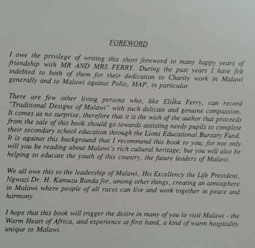 Traditional African Designs of Malawi by Eliska Ferry