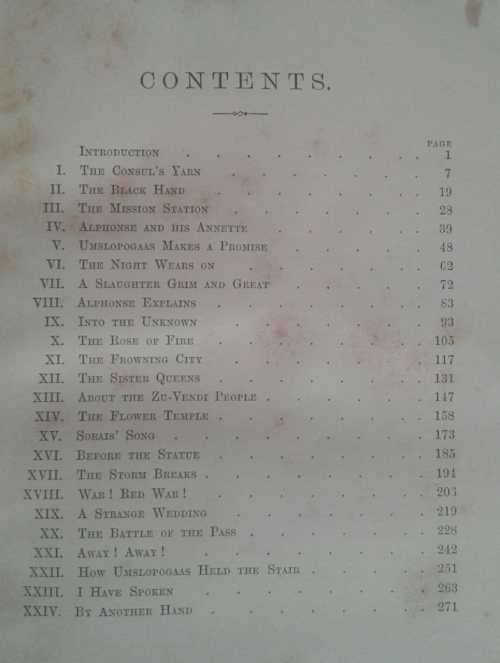 Allan Quatermain by H Rider Haggard **Published 1887**