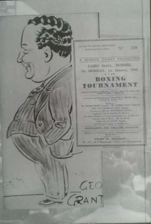 George `Lucky` Grant,  Dundee`s ` Mr Boxing ` by Norman Watson