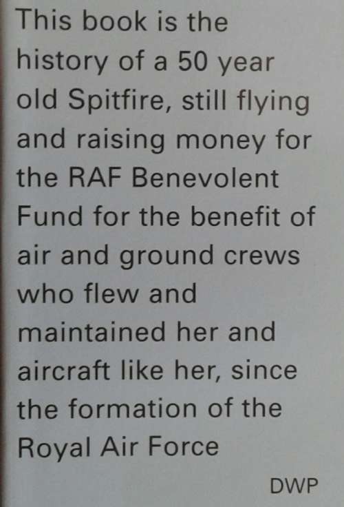 The CO`s Query, The History of Spitfire Mk IX MJ730 by Patrick J Watts