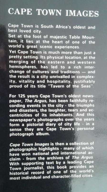 Cape Town Images A Collection of Photographic Highlights from the Argus