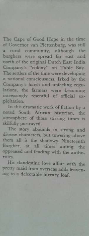The Nineteenth Burgher by Mary Phillips