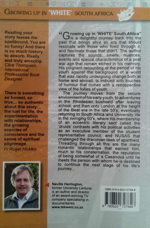 Growing Up in `White `South Africa by Neville Herrington