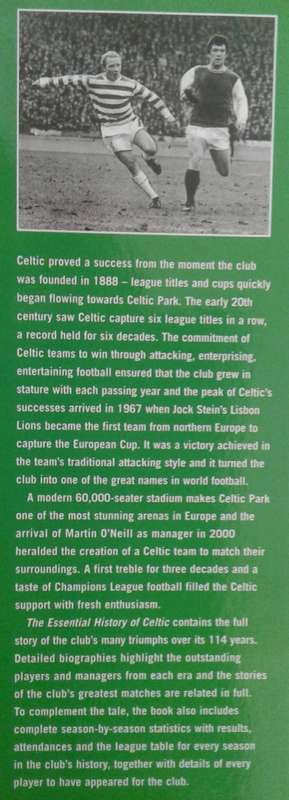 The Essential History of Celtic by Graham McColl and George Sheridan