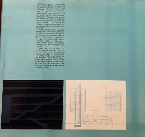 Egon Eiermann 1904-1970 Bautten und Projekte