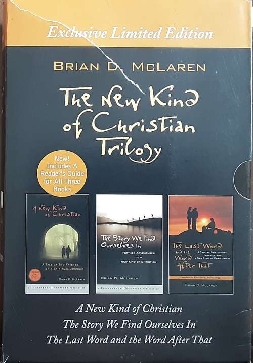 The New Kind of Christian Trilogy by Brian D McLaren 3 volume set hardcovers limited edition