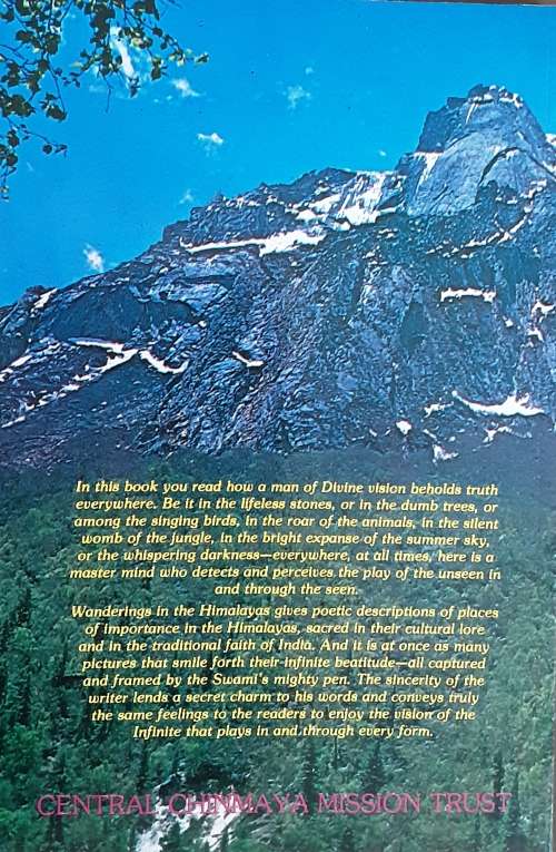 Wandering in the Himalayas by Sri Swami Tapovanam