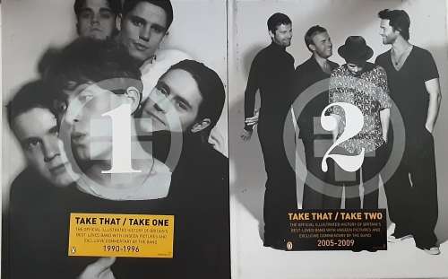 Take That/Take One and Take That/ Take Two 2 volumes hardcovers