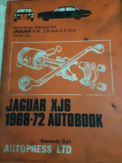 Jaguar XJ6 1968-72 Autobook by Kenneth Ball