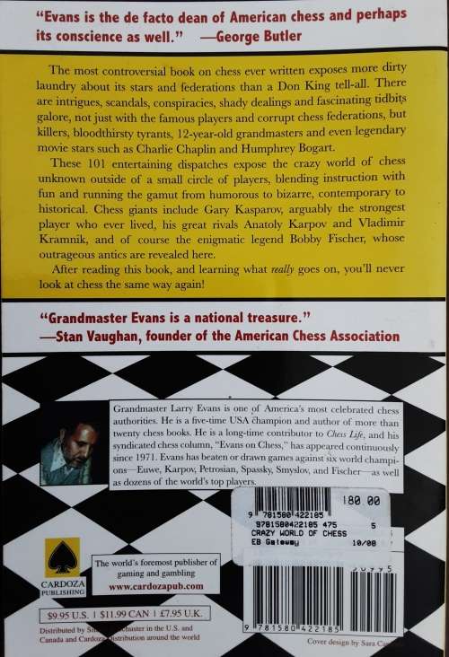 This Crazy World of Chess by Larry Evans