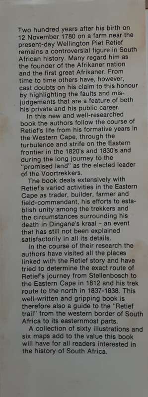 In The Steps of Piet Retief by Eily & Jack Gledhill