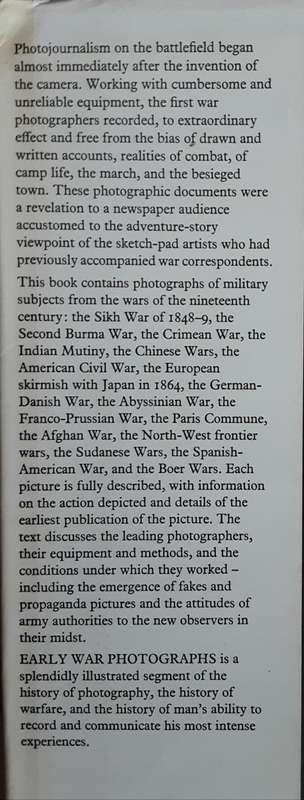 Early War Photographs 50 Years of War Photographs from the Nineteenth Century