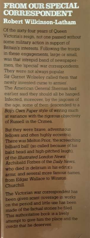 From Our Special Correspondent Victorian War Correspondents & Their Campaigns