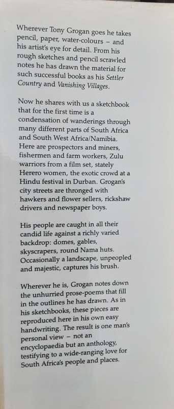 Tony Grogan's South African Sketchbook