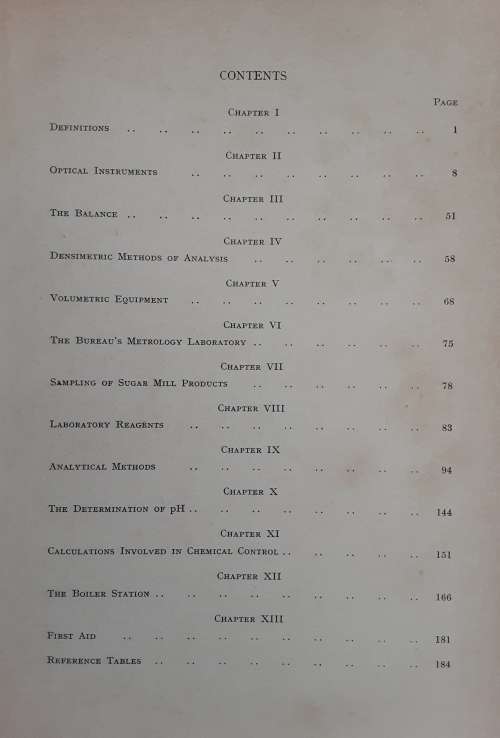 Laboratory Manual For Queensland Sugar Mills Fifth Edition