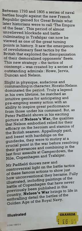 Nelson`s War by Peter Padfield