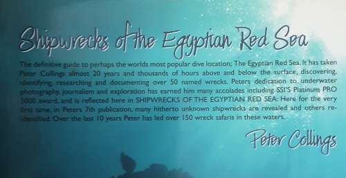 Shipwrecks of the Egyptian Red Sea by Peter Collings