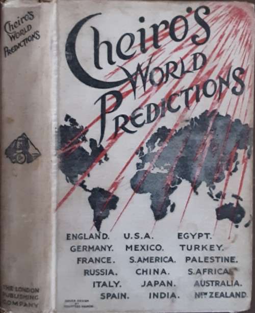Cherio's World Predictions 1923 edition