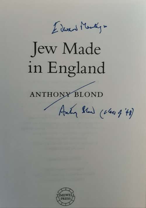 Jew Made in England by Anthony Blond
