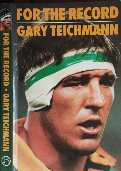 For The Record by Gary Teichmann SIGNED by Gary & 11 other Sharks