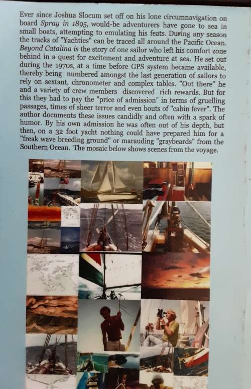 Beyond Catalina A Sailor`s Story by Jeffrey J Dyas **SIGNED COPY**