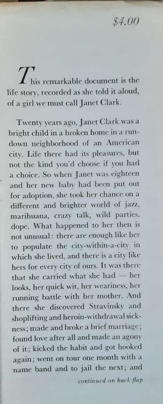 The Fantastic Lodge The Autobiography of a girl drug addict edited by Helen MacGill Hughes