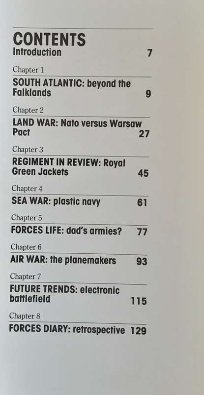 Forces 87  British Military year, edited designed by DPM Services