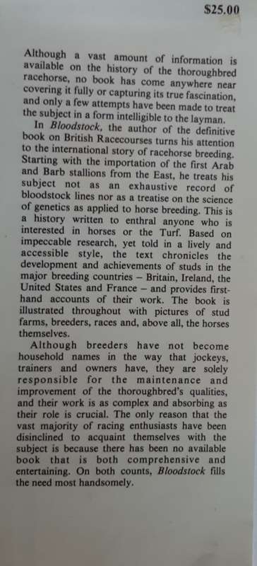 Bloodstock, Breeding Winners in Europe and America by James Gill