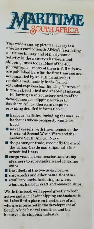 Maritime South Africa A Pictorial History by Brian Ingpen & Robert Pabst