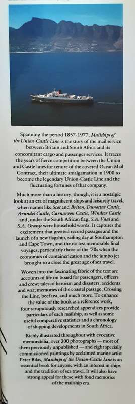 Mailships of the Union-Castle Line by C J Harris & Brian Ingpen