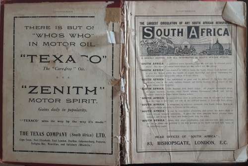 South African Who's Who Social & Business 1916 edited by Ken Donaldson