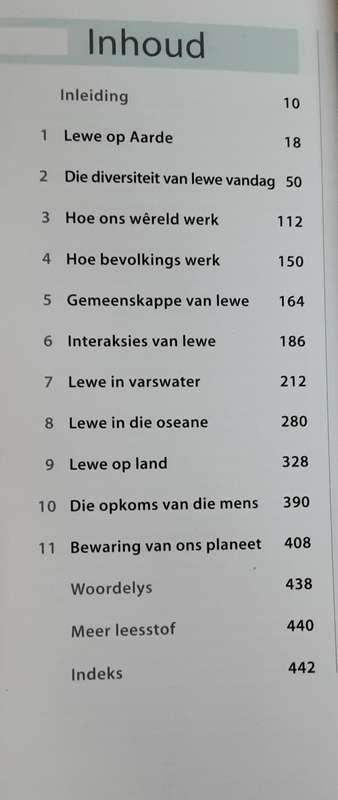 Die Verhaal Van Lewe & Die Omgewing n Afrika-perspektief by Jo Van As etal