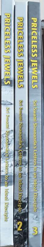 Priceless Jewels Sri Swami Sivananda`s Letters to an Ideal Disciple 3 Volumes
