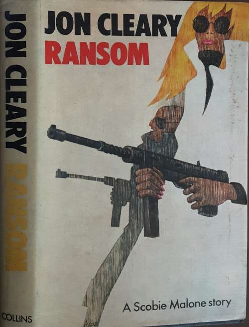 Ransom, A Scobie Malone Sory by Jon Cleary **FIRST EDITION**
