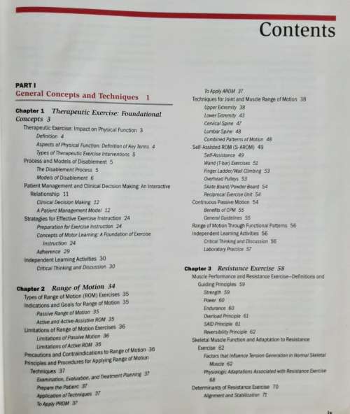Therapeutic Exercise, Foundations and Techniques 4thg Edition by Carolyn Kisner and Lynn Allen Colby