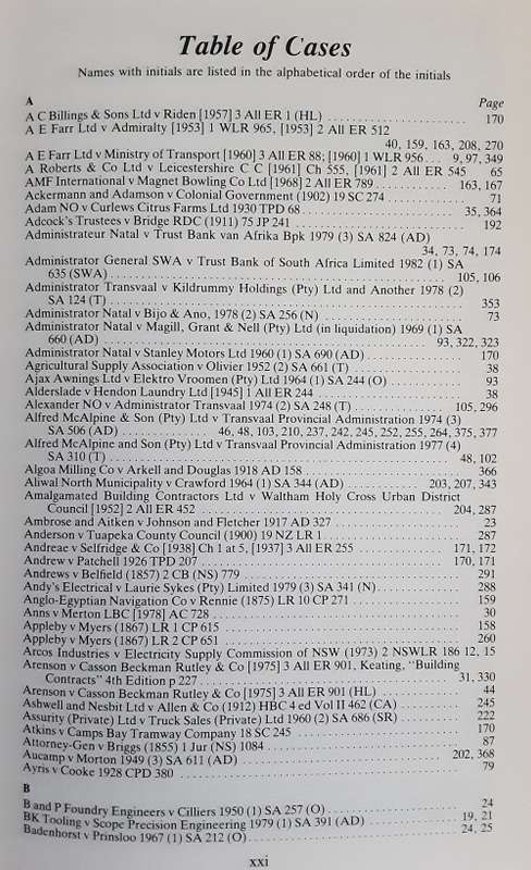 Engineering and Construction Law by P C Loots