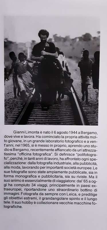 L`Uomo ....Obiettivo Un Mondo Di Immagini Dall` Archivio Di Gianni Limonta **SIGNED COPY**