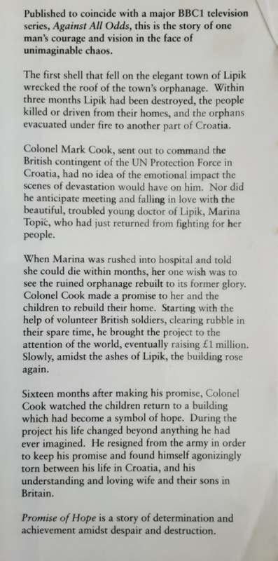 Promise of Hope Colonel Mark Cook